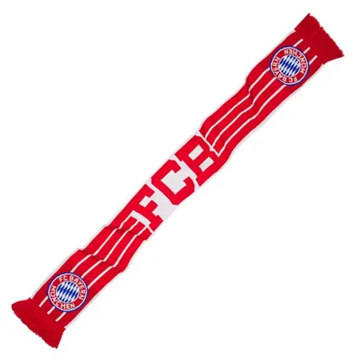Produktbild von FC Bayern München Schal | Fanschal Rekordmeister | Rot-Weiß