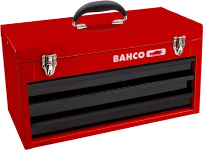 Produktbild von Bahco Werkzeugbox aus Metall mit 3 Schubladen
