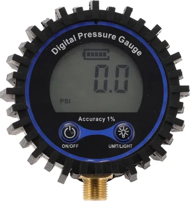 Produktbild von Universal 0-250PSI Digitaler Reifendruckmesser M11x1 Digitaler Luftdruckmesser für Autos 1 Stück ohne Zellbatterie