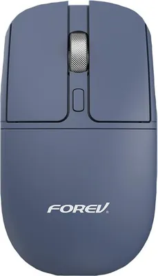 Produktbild von INF Kabellose Maus - 2.4G + Bluetooth Dual-Modus, Leise, Metall Scrollrad Blau
