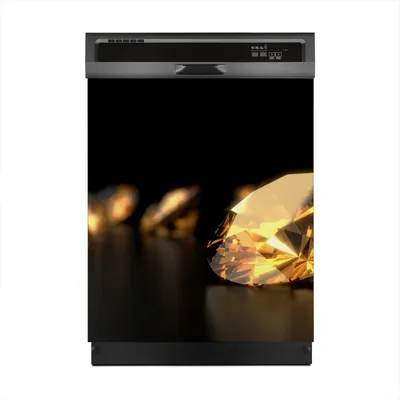 Produktbild von Aufkleber sticker 60x70 cm Dekorative folie Spülmaschine - Diamanten Edelsteine