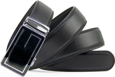 Produktbild von Glamexx24 Gürtel Herren, Anzug Business Kleidung Gürtel, Automatikschließe Ratsche Ledergürtel, Breit 35mm für Männer