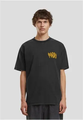 Immagine prodotto di Maglietta da uomo Mr. Tee Street Race Vintage Heavy Loose Tee nera - XXL