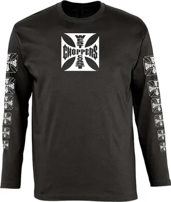 Immagine prodotto di West Coast Choppers Og Lbc Maglietta a maniche lunghe Nero M Uomo Nero M