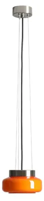 Produktbild von Hängelampe Metall Glas GX53 rund Ø 16 cm H: max. 209 cm Orange Modern