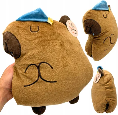 Produktbild von Capybara Schlafendes Plüschkissen Kuscheliges Squish Großes Spielzeug