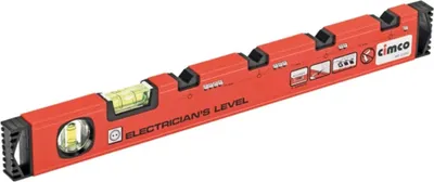 Image de Niveau à bulle pour électriciens Cimco, 1 pièce