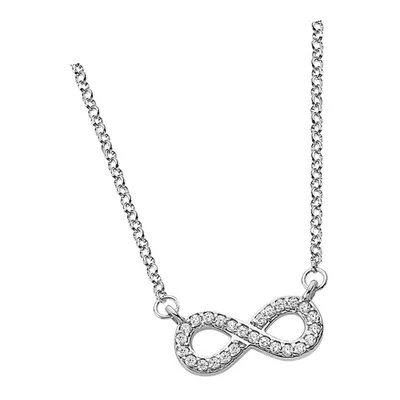 Produktbild von Lotus Silver Zirkonia Halskette 925 Silber LP1859-1/1 Unendlich JLP1859-1-1
