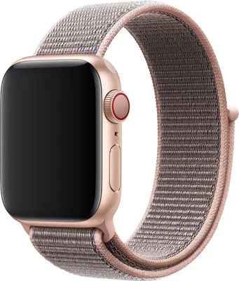 Image de Bracelet de montre pour Apple Watch 1/2/3/4/5 42/44mm Watchband Nylon Sport Outdoor Rose clair