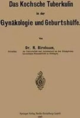 Immagine prodotto di Das Kochsche Tuberkulin in der Gynäkologie und Geburtshülfe