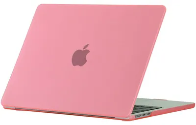 Produktbild von Mobigear Schutzhülle für MacBook Air 13 Zoll (2022-2026), Hartschalenhülle, MacBook Case - Rosa - Modell A2681 / A3113 / A3240 / A3449