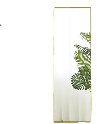 Immagine prodotto di Specchio da parete, vetro temperato, stile minimalista, oro