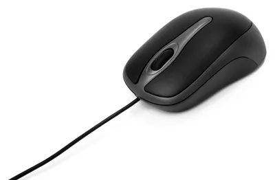 Produktbild von Verbatim 49019, Beidhändig, Optisch, USB Typ-A, 1000 DPI, Schwarz, Grau