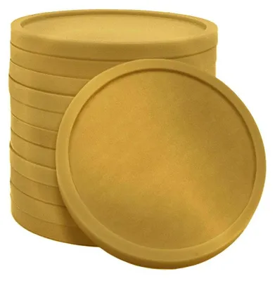 Image de Jetons CombiCraft /jetons de consigne or - Ø29 mm - 100 pièces