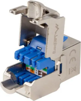 Image de Lanberg KSF6-4000 LANBERG Keystone Modul RJ45 CAT.6 FTP werkzeuglos