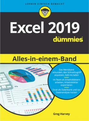 Produktbild von Excel 2019 Alles in einem Band für Dummies