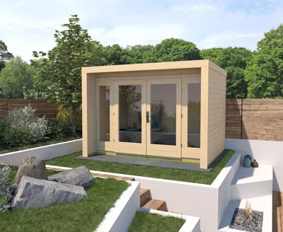 Produktbild von weka Designhaus 263 Gr.3 grau, DT, 2 Fensterpaneele