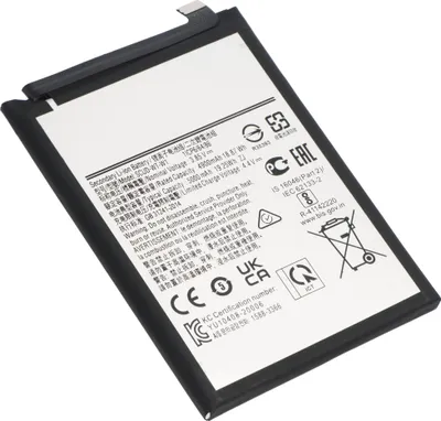 Produktbild von Akku passend für Samsung Galaxy A22 5G, SM-A226, Li-Polymer, 3,85V, 4900mAh, 18,9Wh, built-in, ohne Werkzeug