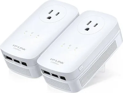 Produktbild von TP-Link TL-PA8030P KIT, 1200 Mbit/s, IEEE 802.3, IEEE 802.3ab, IEEE 802.3u, Gigabit Ethernet, 10,100,1000 Mbit/s, 10BASE-T, 100BASE-TX, 1000BASE-T, HomePlug AV2