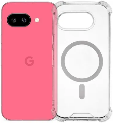 Obrázek produktu pro Pouzdro MagSafe pro Google Pixel 9a - Zadní kryt Phonesta Shockproof - Průhledné