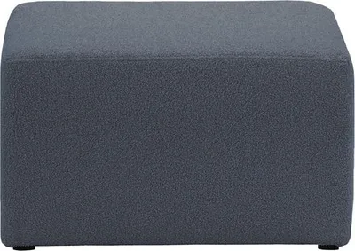 Image de Amy - Pouf carré - Teddy granite