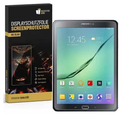 Produktbild von 2x Displayschutzfolie für Samsung Galaxy Tab A 9.7 Displayfolie ULTRA HD KLAR