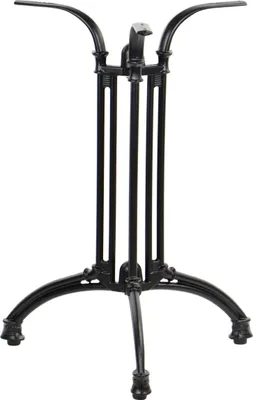 Zdjęcie produktu dla Żeliwna podstawa stołu SH-5029-L, do biura, hotelu, restauracji, 54x54x72,5 cm, kolor czarny