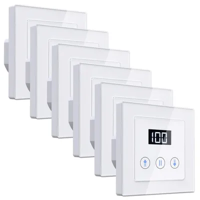 Immagine prodotto di Interruttore per tapparelle Smart 6 pz con timer percentuale Alexa Google Home