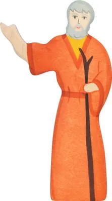Produktbild von Holztiger Holzspielzeugfigur Noah handgefertigt und kindersicher