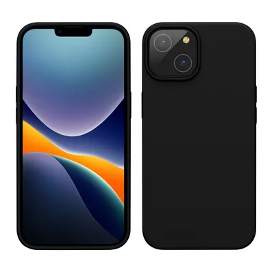 Produktbild von kwmobile Handyhülle für iPhone 14 Hülle, für iPhone 14 Case - Hülle Silikon - kabelloses Laden - Schwarz