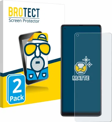 Produktbild von 2x BROTECT Schutzfolie für Cubot Max 3 Displayschutz Displayschutzfolie Folie Matt Entspiegelungsfolie