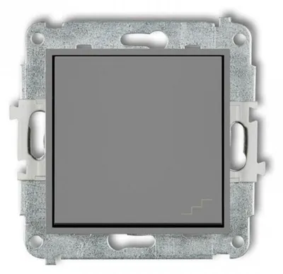 Immagine prodotto di Interruttore per scale, grigio opaco, modello 27MWP-3