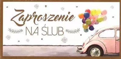 Zdjęcie produktu dla Zaproszenie Ślub Z111
