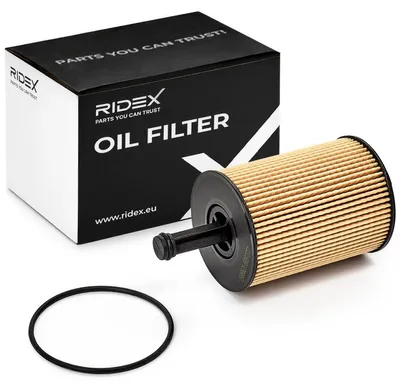 Produktbild von Ölfilter RIDEX 7O0002 Filtereinsatz für VW Golf VII Schrägheck (5G1, BQ1, BE1, BE2) Golf IV Schrägheck (1J1) GOLF VI (5K1) Golf V Schrägheck (1K1)