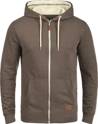 Produktbild von BLEND BHHulker Herren Sweatjacke Kapuzenjacke Hoodie mit Kapuze Reißverschluss Kängurutasche Baumwollmischung Regular fit