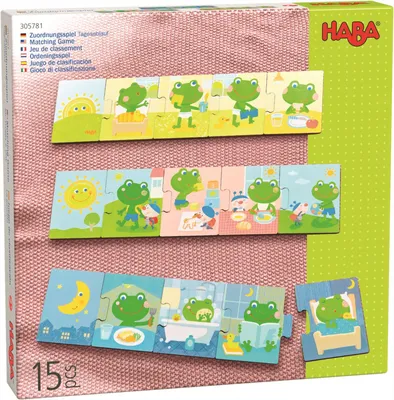 Obrázok produktu pre Denná rutina hry HABA na priraďovanie