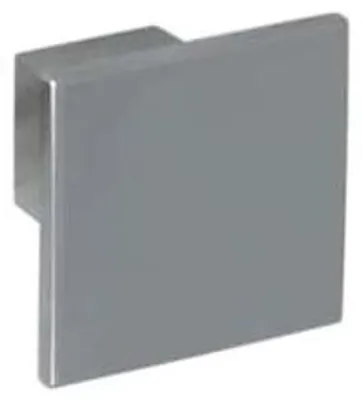 Immagine prodotto di Maniglia per mobile in zamak con finitura cromata opaca, diametro 30 mm
