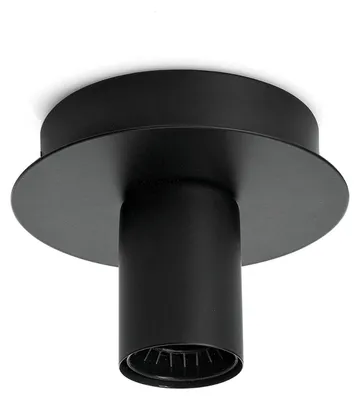 Immagine prodotto di Plafoniera Contemporanea Up And Down Metallo Nero 1 Luce E27