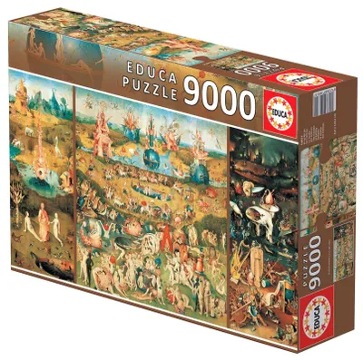 Produktbild von Educa Puzzle.  The Garden of earthly Delights 9000Teile