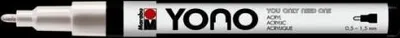 Obrázok produktu pre Akrylový popisovač YONO 0,5-1,5 mm - biely
