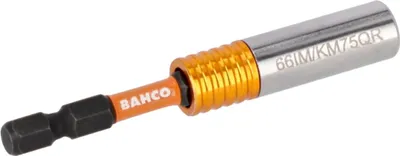 Produktbild von Bahco 1/4 Torsion Bithalter mit Schnellspanner, magnetisch, 75 mm
