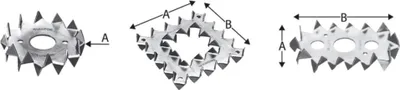 Produktbild von SIMPSON Strong-Tie Holzverbinder Bulldog D50/17 mm sendzimierverzinkt - C1-50-B