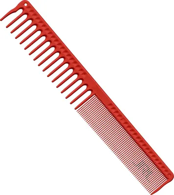 Produktbild von JRL Professional Haarschneidekamm 7.3" rot