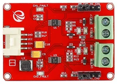 Produktbild von Elecrow Crowtail-I2C Motor Driver 2.0, DRV8830, 2-Kanal, JST-PH 2.0, I2C-Steuerung, 2,75-6,8V