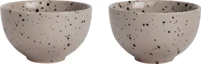 Produktbild von Snackschalen, 2 Stück, Steingut, Durchmesser 12 x 7 cm, grau Ditte / Sagaform