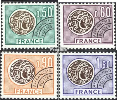 Produktbild von Briefmarken Frankreich 1976 Mi 1947-1950 (kompl.Ausg.) postfrisch Vorausentwertung
