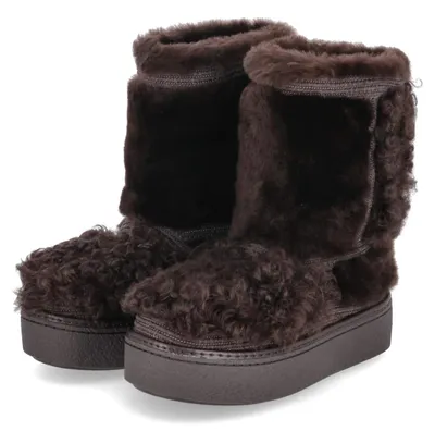 Imagen del producto de Australia Luxe Collective, botas de invierno para mujer, modelo NJORDE, color marrón, cuero, talla 40
