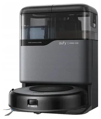 Produktbild von Staubsauger und Wischmopp EUFY OMINI C20, schwarz, 7000 Pa, automatische Entleerung und Rückführung