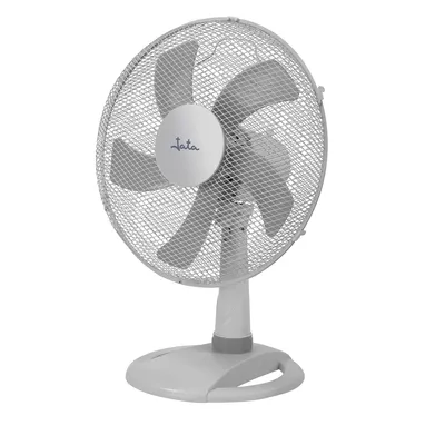 Produktbild von JATA JVVM3027, Haushalts-Lamellenlüfter, Weiß, Tisch, 63 dB, Drehregler, AC