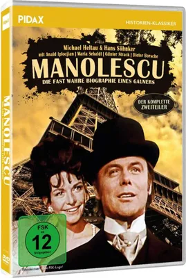 Produktbild von Manolescu - Die fast wahre Biographie eines Gauners / Der komplette Zweiteiler mit Starbesetzung (Pidax Historien-Klassiker)